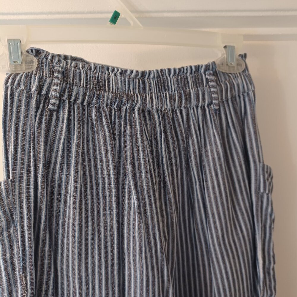 Striped Cropped pants with pockets - Size S - Picture 8 of 10